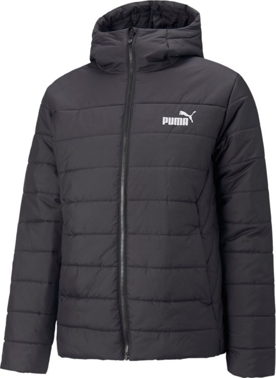 PumaESS Hooded Padded Jacket - schwarz