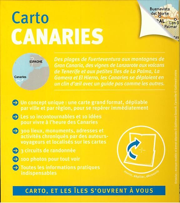 GALLIMARD - CARTO CANARIES