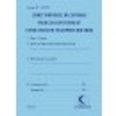 ELVE - Carnet de contrôle de véhicules - 15 x 11 cm