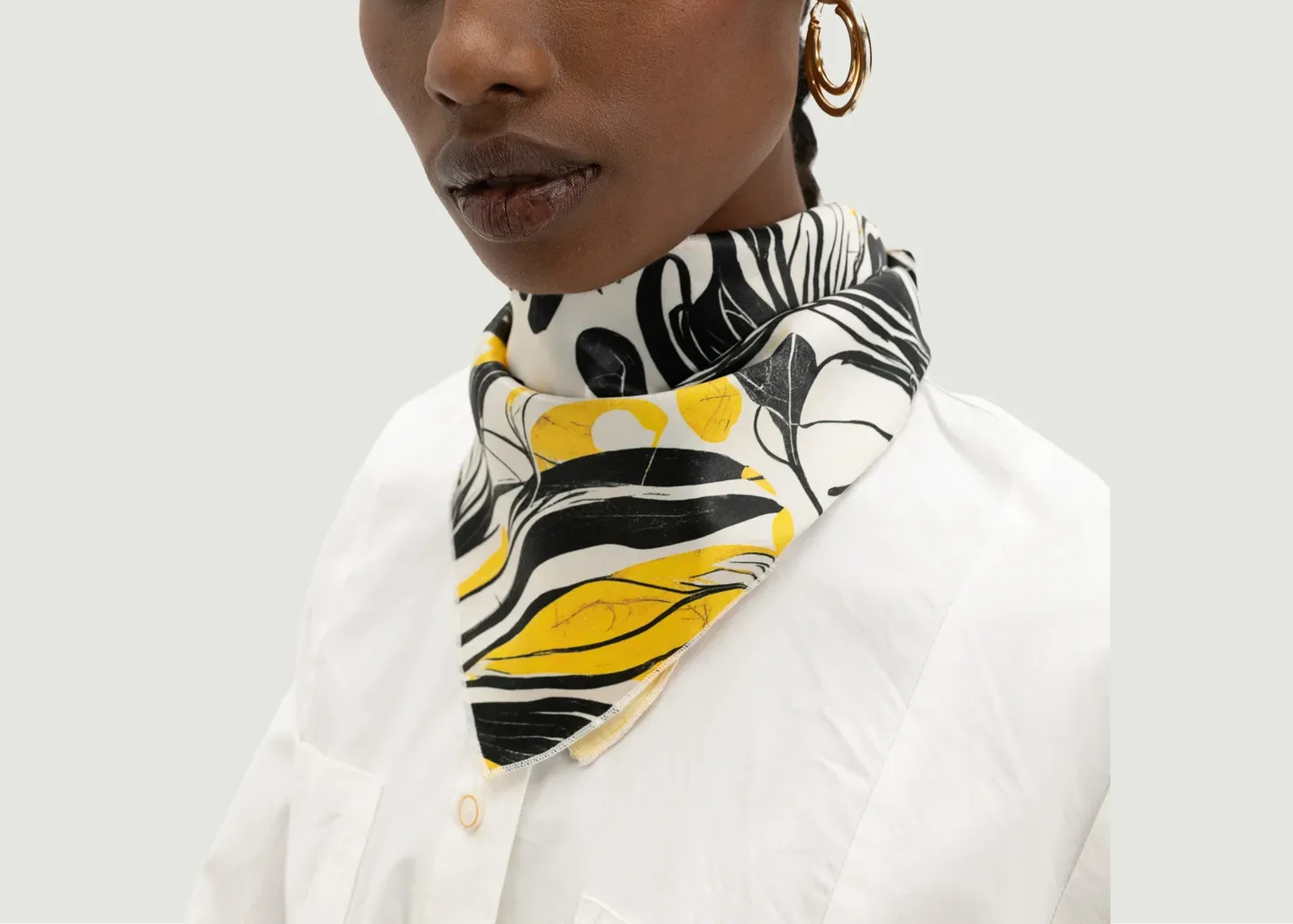 Bandana en Imprimé Motion Seaweed Heimstone