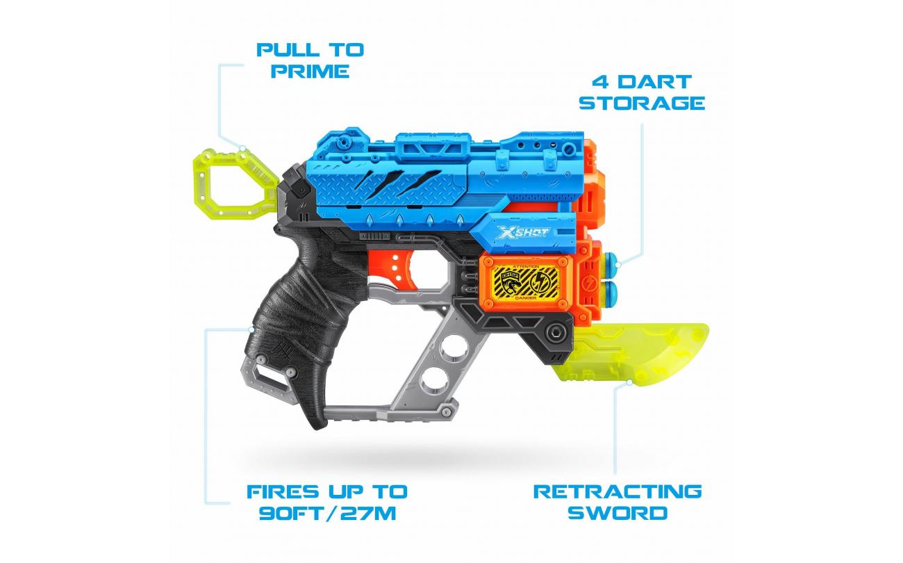 X-shot Dino Attack Extinct met 8 darts