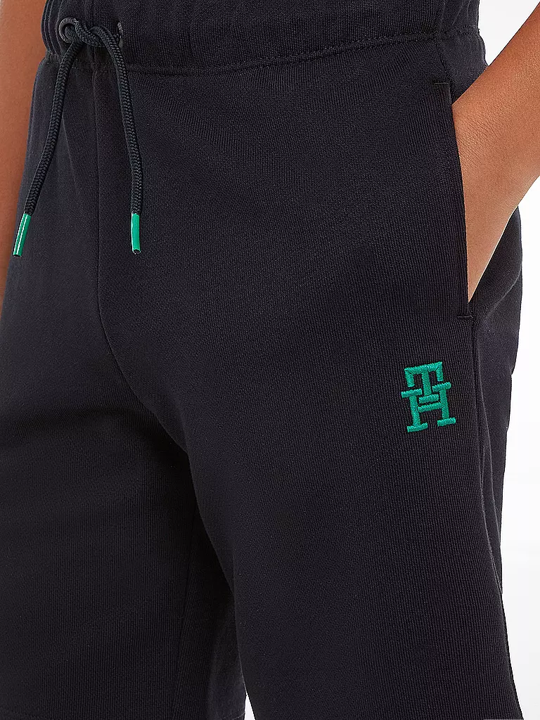 TOMMY HILFIGER Jungen Shorts MONOGRAM dunkelblau