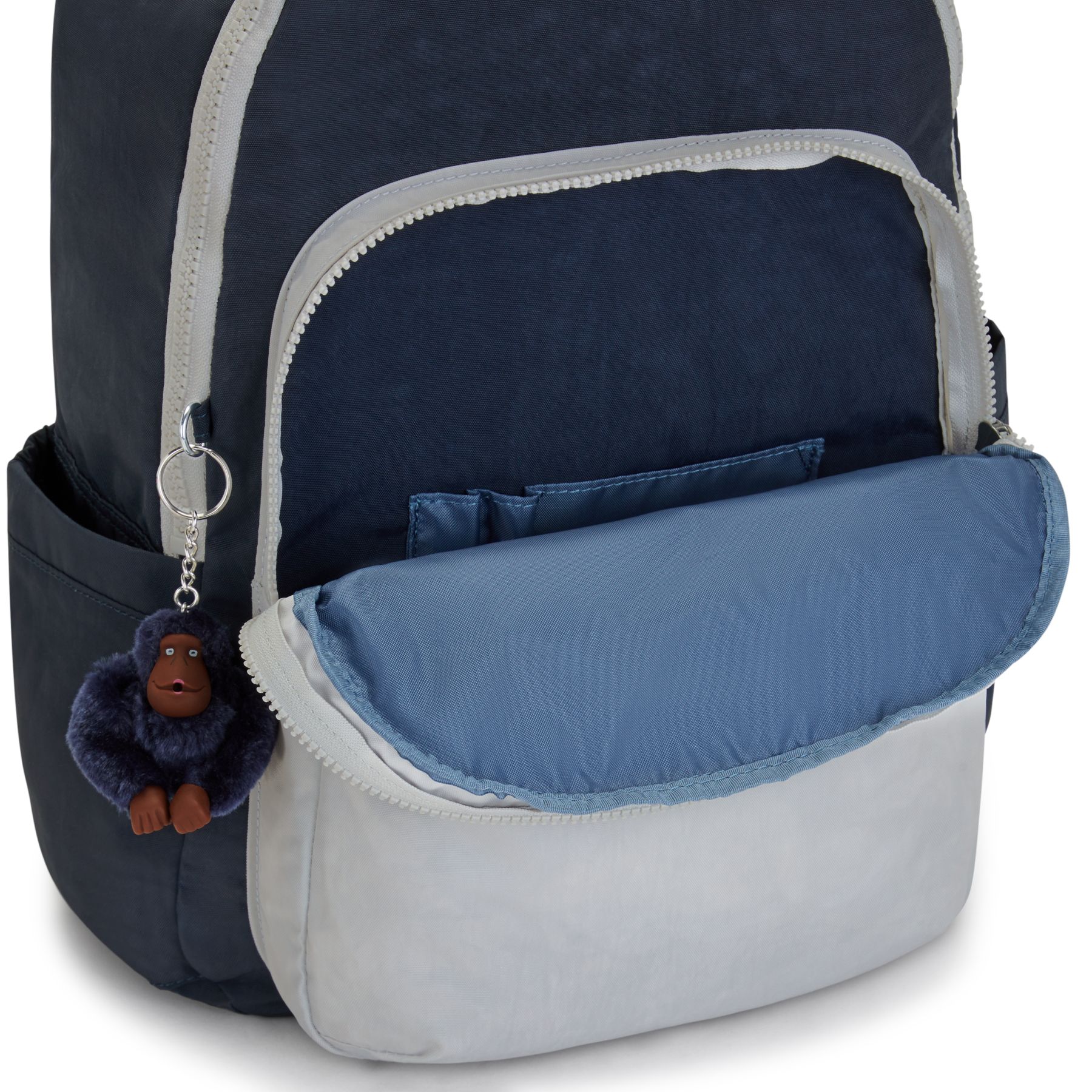 SEOUL Grand Sac à Dos avec Protection pour Ordinateur Portable - True Blue Grey