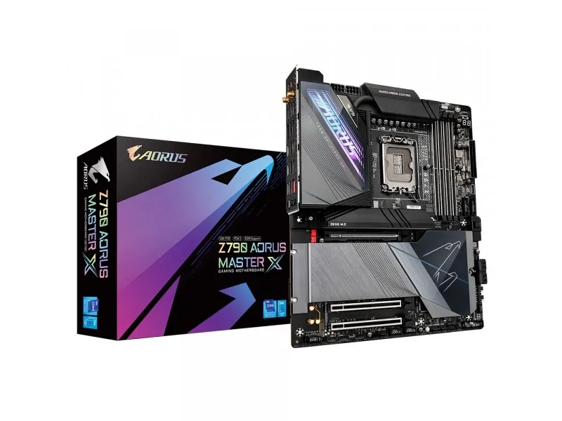 Gigabyte Z790 AORUS MASTER X - Bundkort - LGA1700 sokkel - USB 3.2 Gen 1 - onboard grafik (CPU påkrævet)