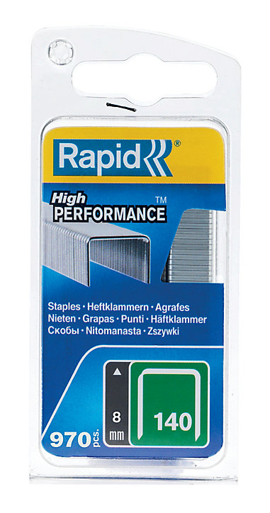 Agrafes Rapid n°140 8 mm, 970 pièces