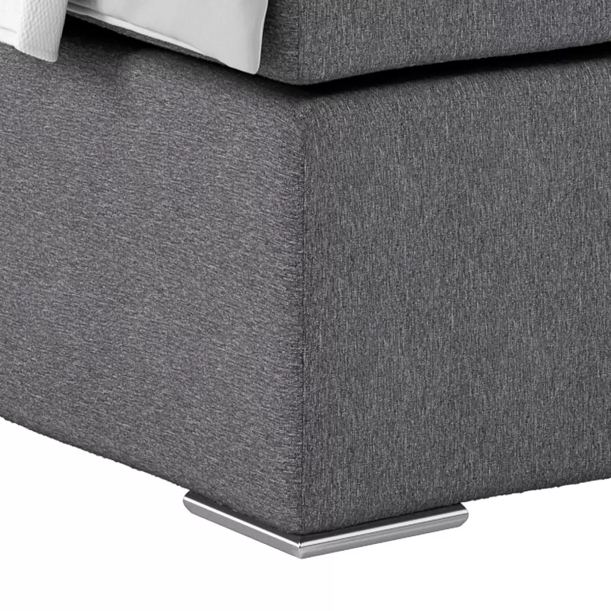 Boxspringbett Nero 140 x 200 Dunkelgrau