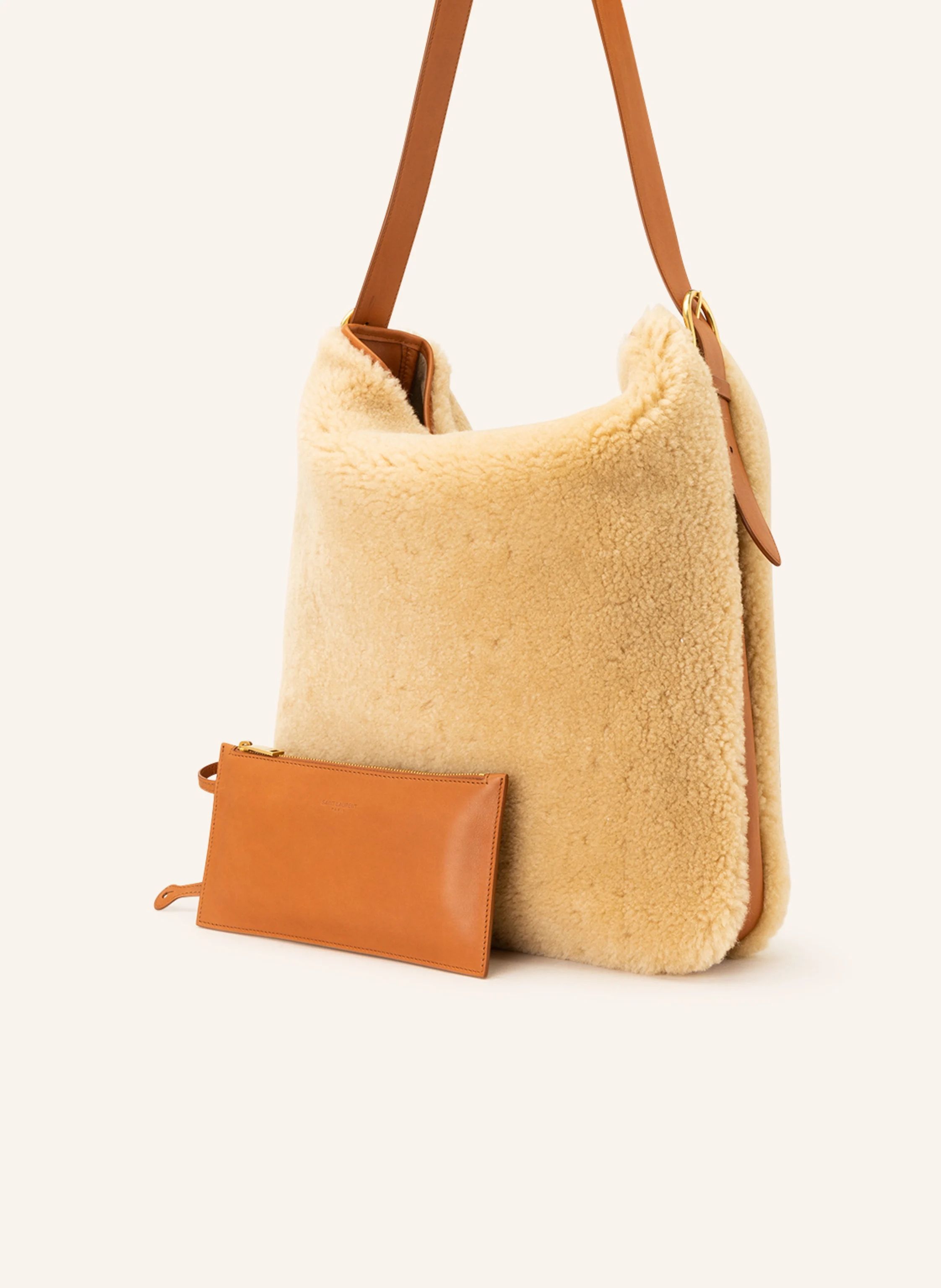 SAINT LAURENT Hobo-Bag mit Pouch