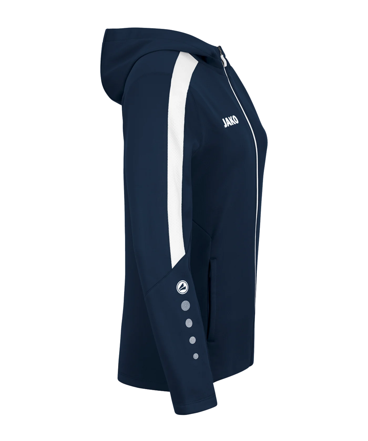 JAKO Power Kapuzenjacke Damen Blau F900