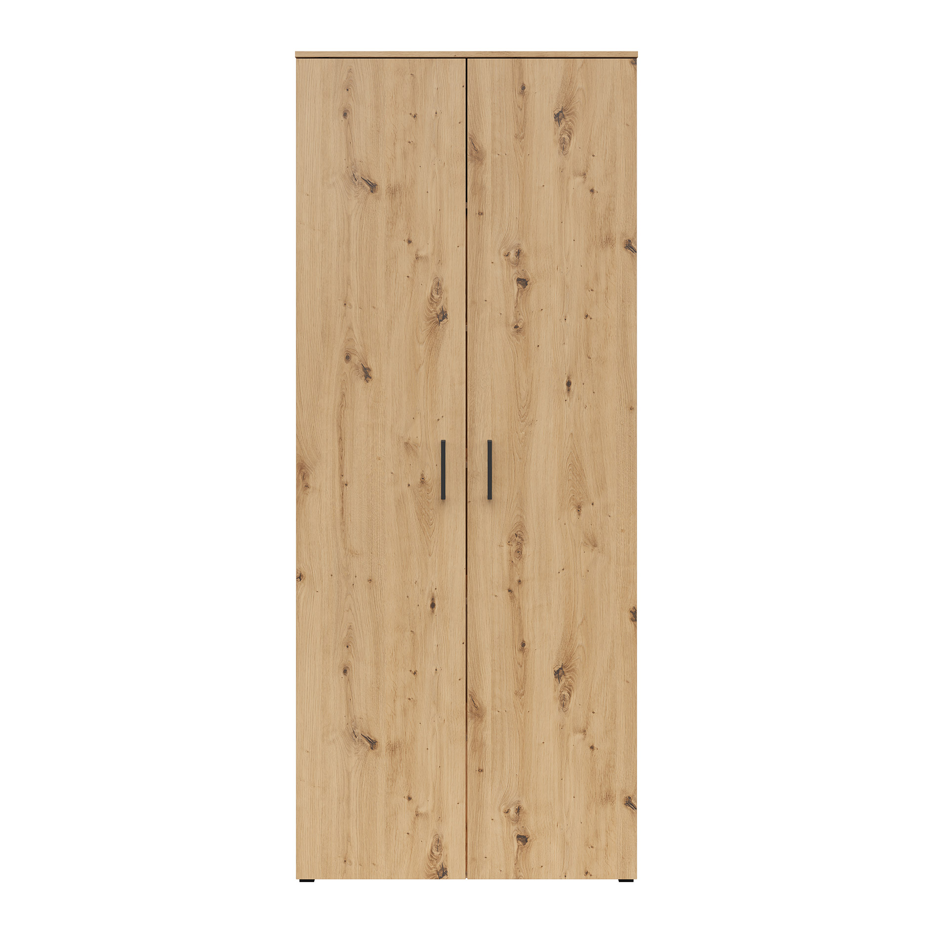 Drehtürenschrank - Artisan Eiche - Breite 80 cm