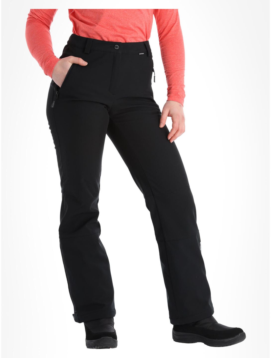 Frechen softshell skibroek dames  kort model