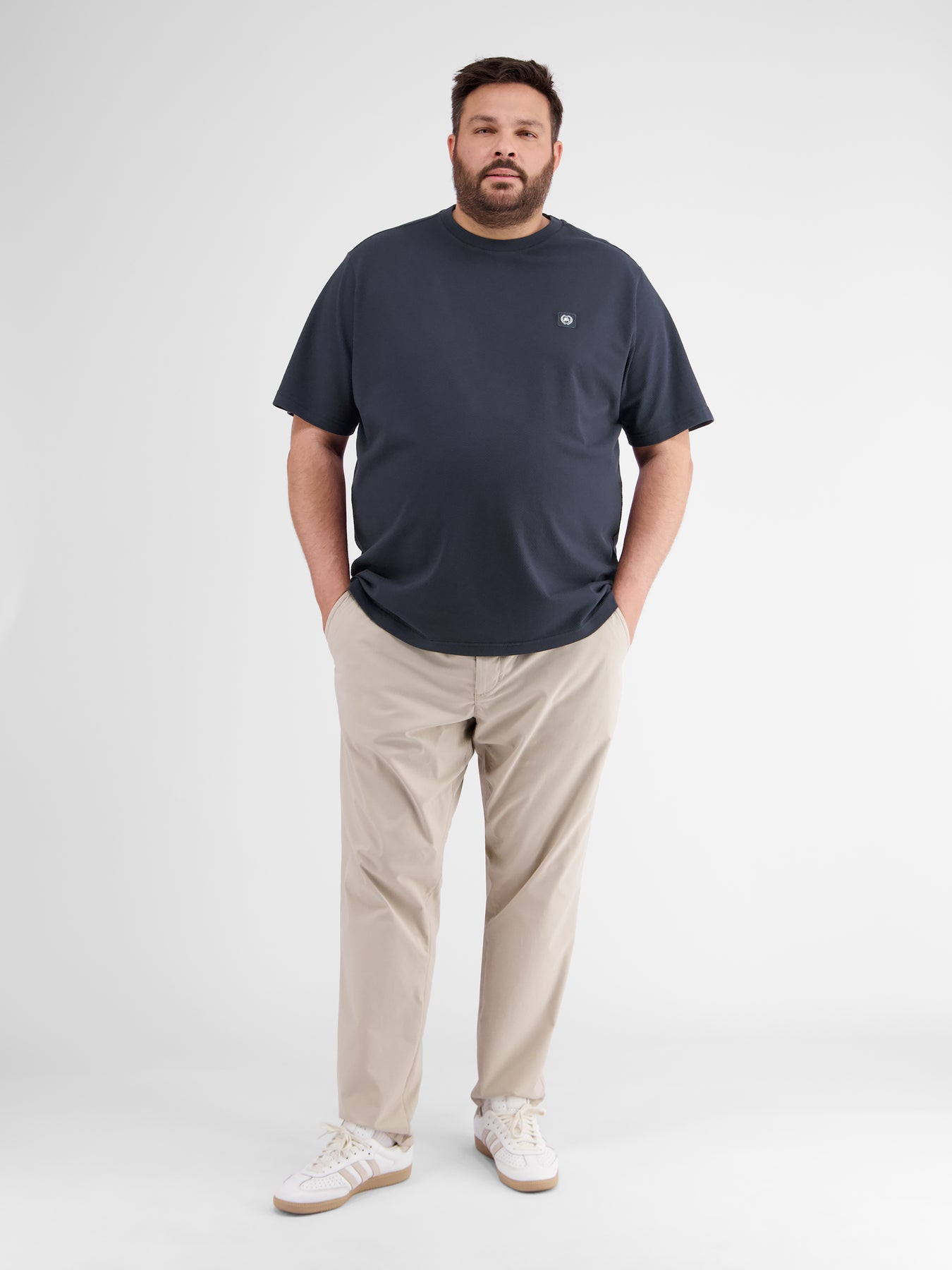 Piqué Herren T-Shirt in Übergrößen
