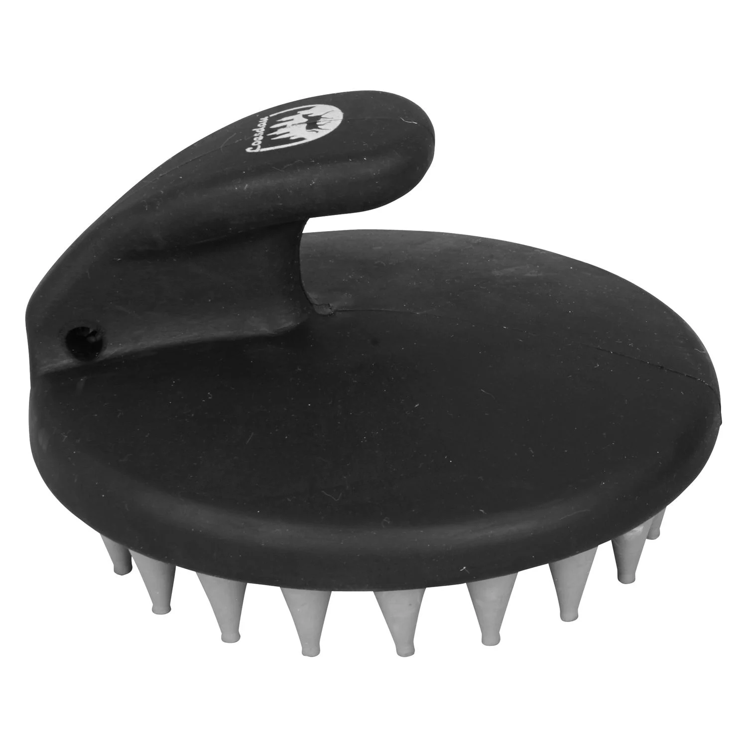 Horse-friends Massagestriegel grob easy horsebrush  - schwarz