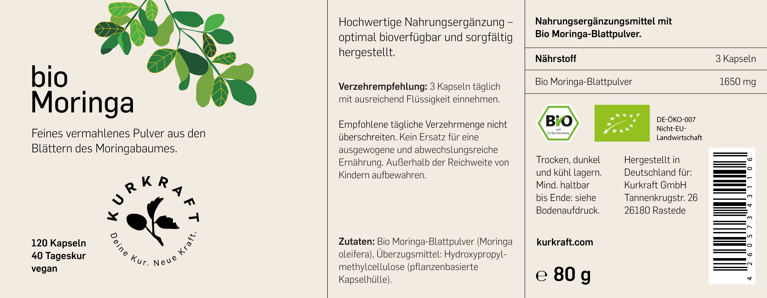 Kurkraft© Bio Moringa