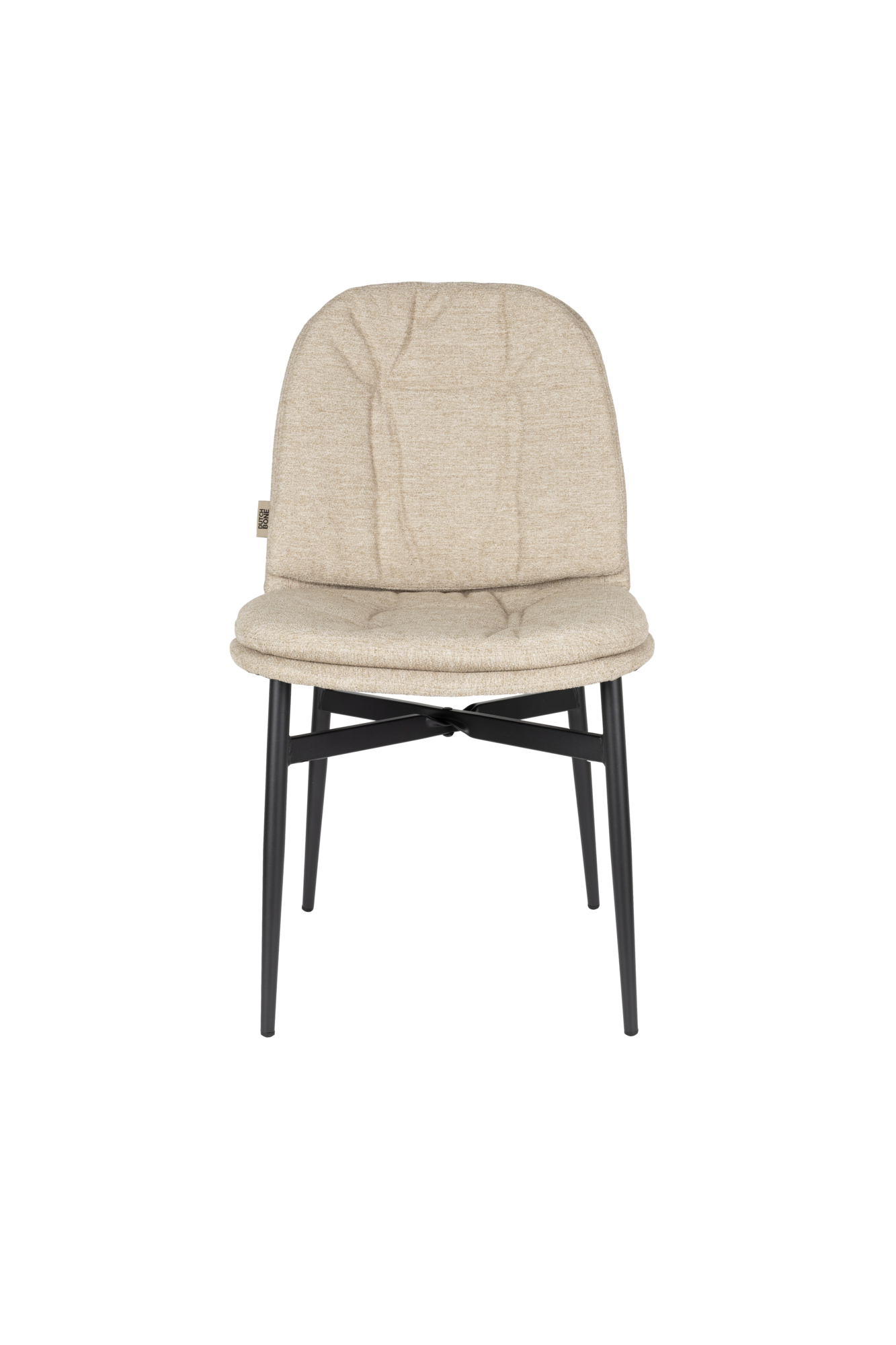 Eetkamerstoel Jade beige (set van 5)