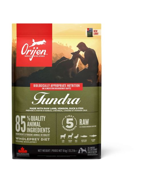 Orijen Whole Prey Tundra Dog Geit&Zwijn - Hondenvoer