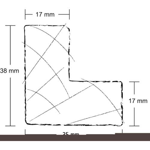 nielsen® Schattenfugenrahmen Bausatz