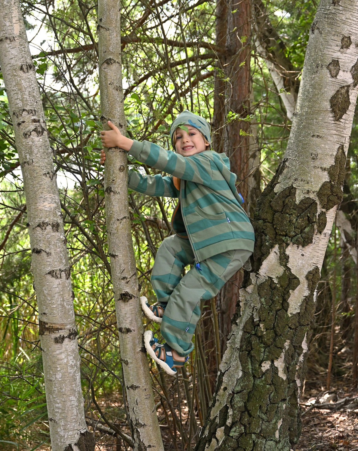 Jogginghose LAUTTA in jungle/green bay