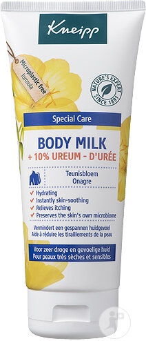 Kneipp Soin D‘Expertise Lait Corps Onagre + 10% D‘Urée Peaux Très Sèches Et Sensibles 200ml