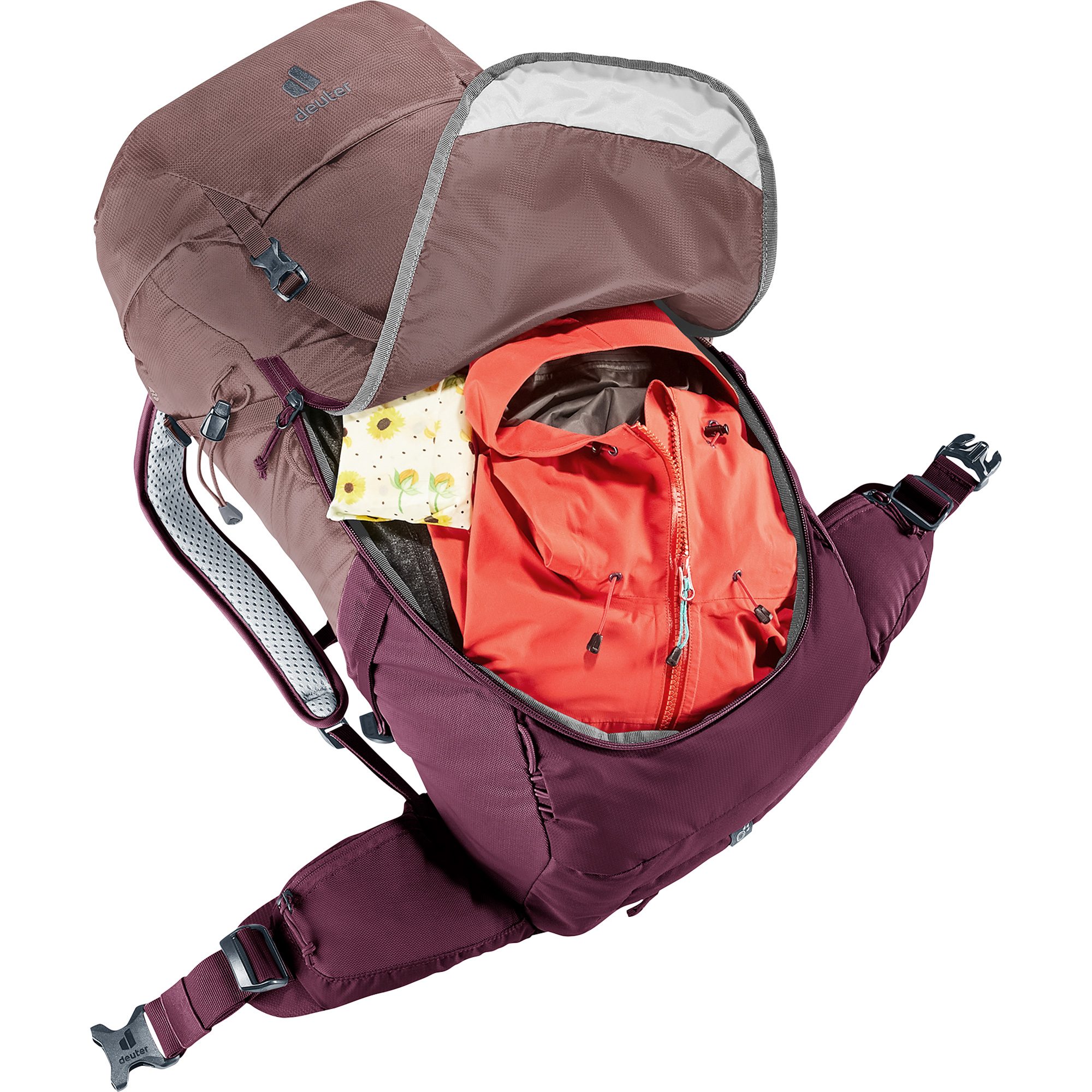 deuter Futura 24l SL Rucksack Damen ashrose cassis