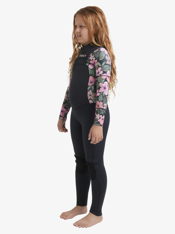 3/2mm Swell Natural Combinaison de surf zip poitrine Rose Fille 8-16 ans
