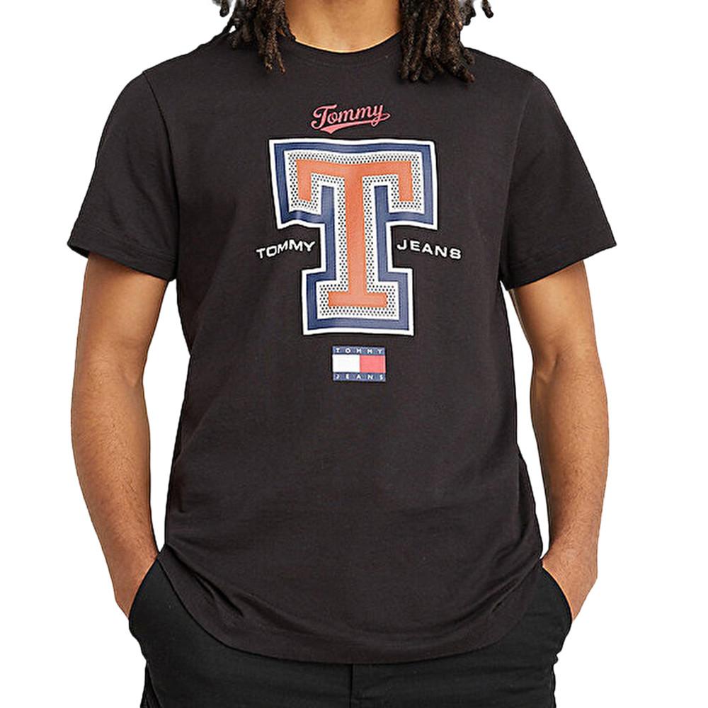 Tommy Hilfiger T-shirt Noir Homme Tommy Hilfiger Modern Sport