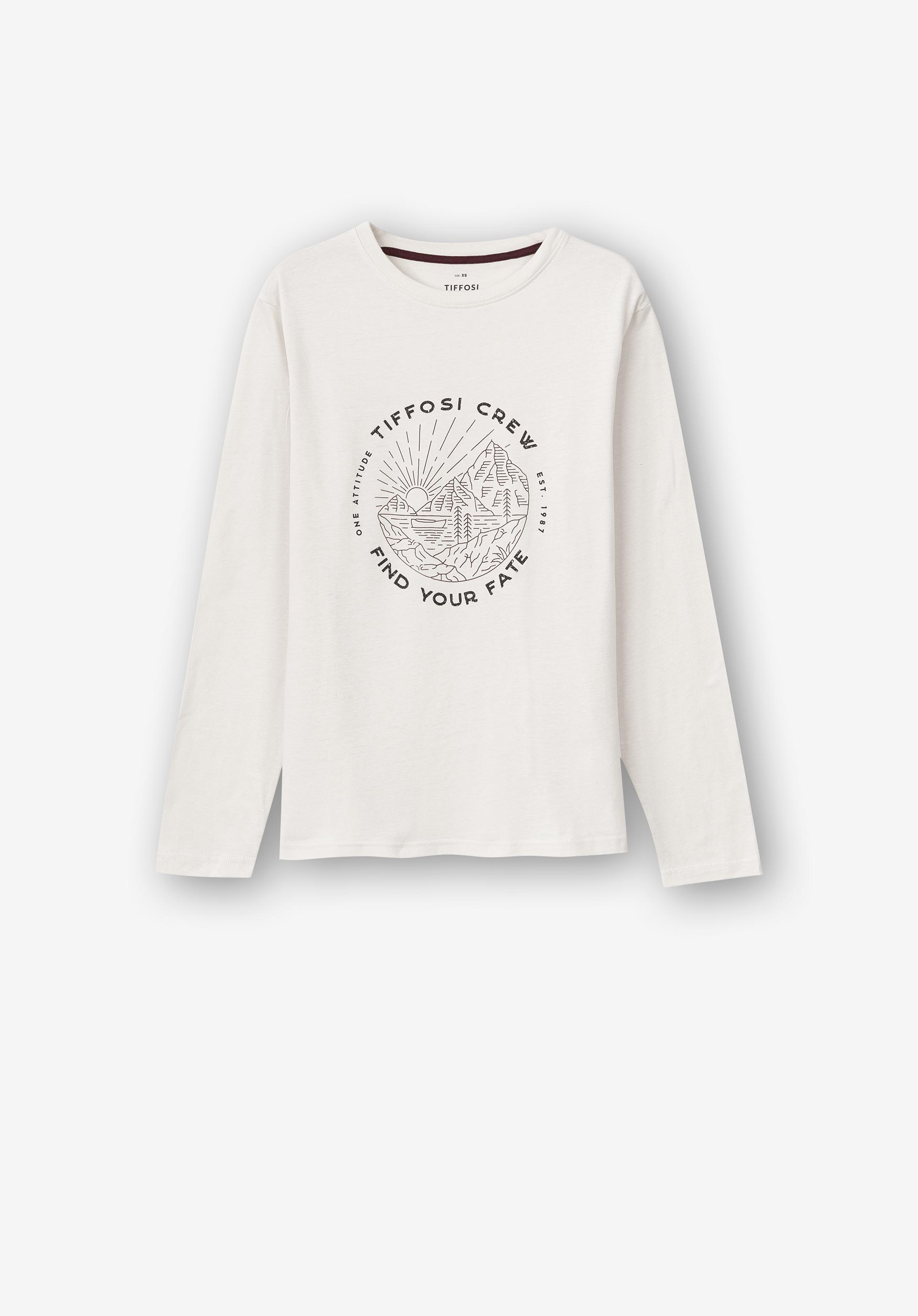 T-shirt com Estampado Frontal