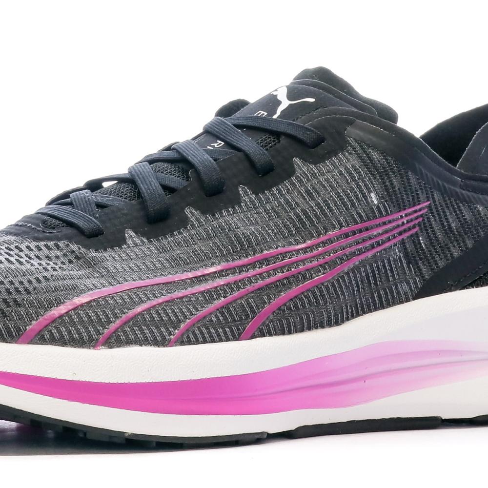 Puma Chaussures de running Noir/Violet Puma Electrify Nitro