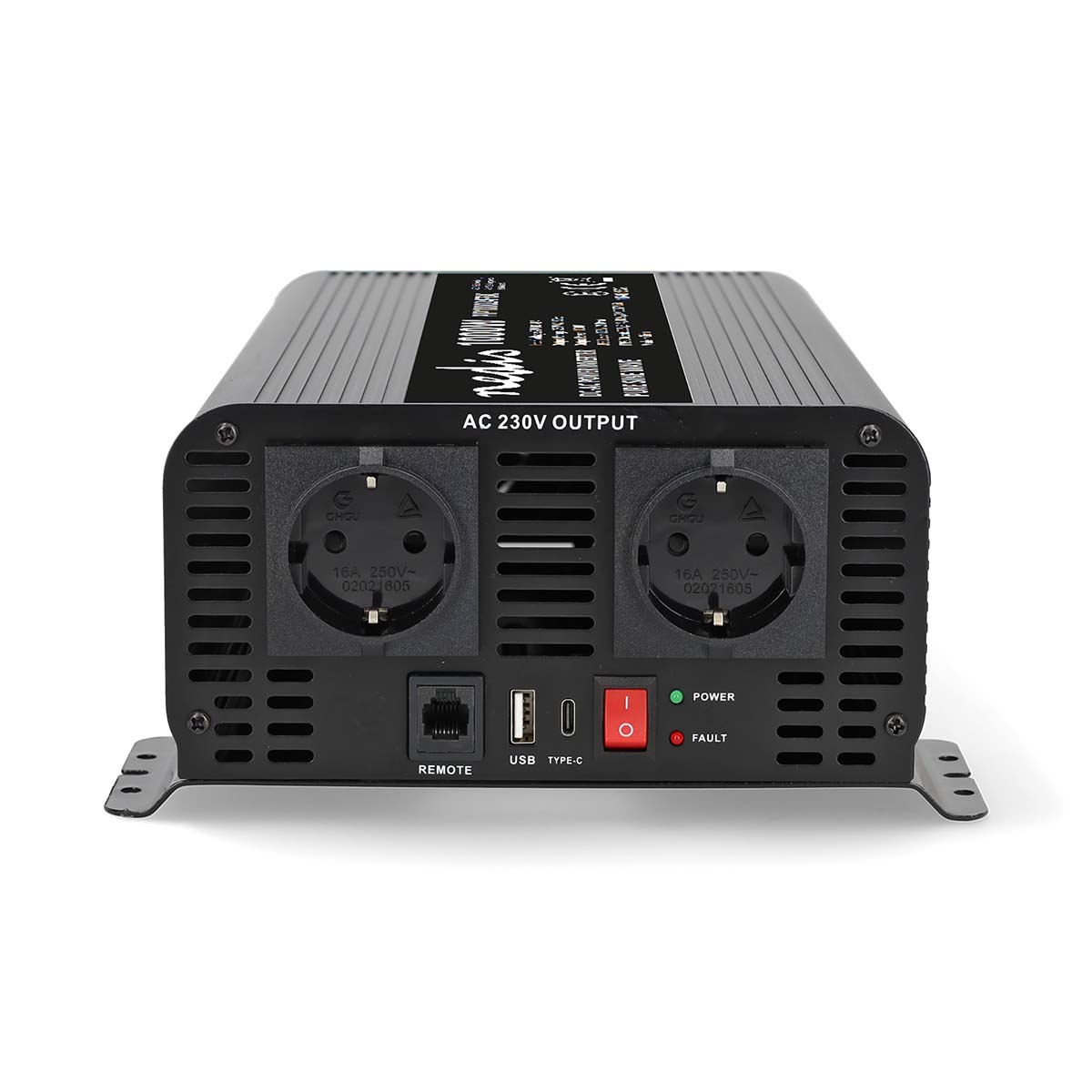 Nedis PIP100024FBK Pure Sinusgolf omvormer
