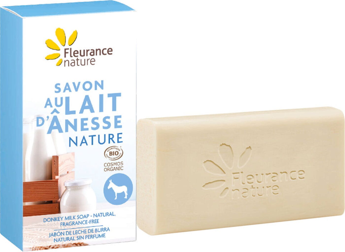 Fleurance nature  Donkey Milk Soap, Neutral (100 g)