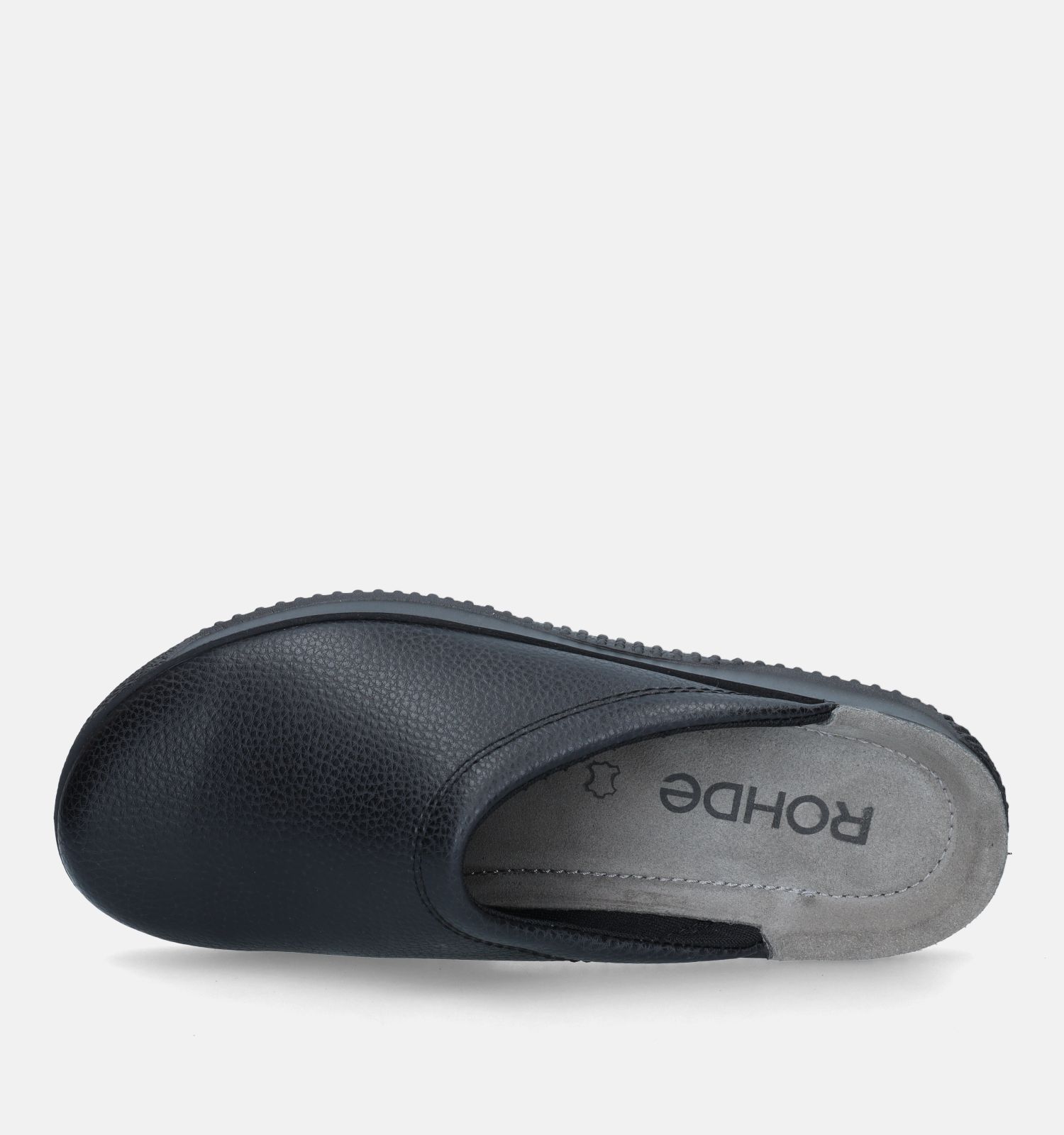 Pantoffels zwart