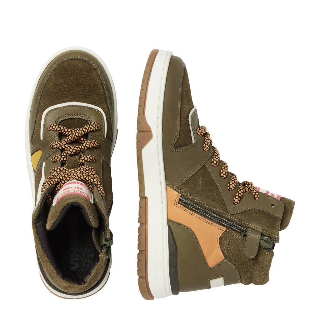 Vingino Yarileren sneakers olijfgroen