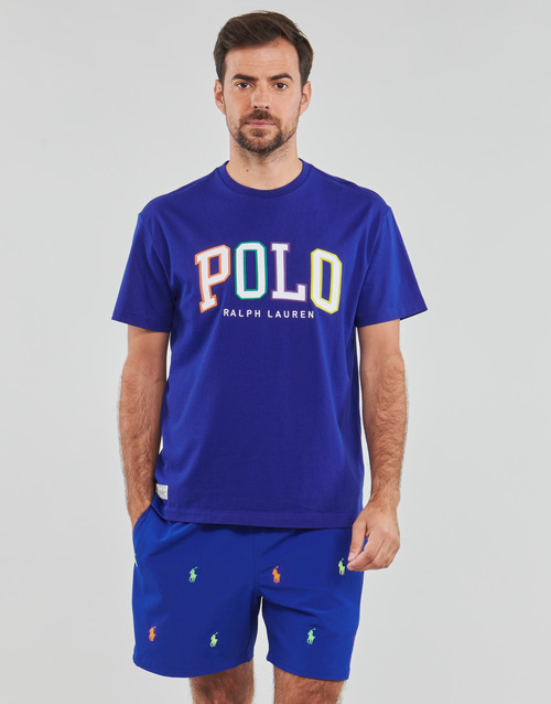 Polo Ralph Lauren - SSCNCLSM1-SHORT SLEEVE-T-SHIRT Azul / Roi