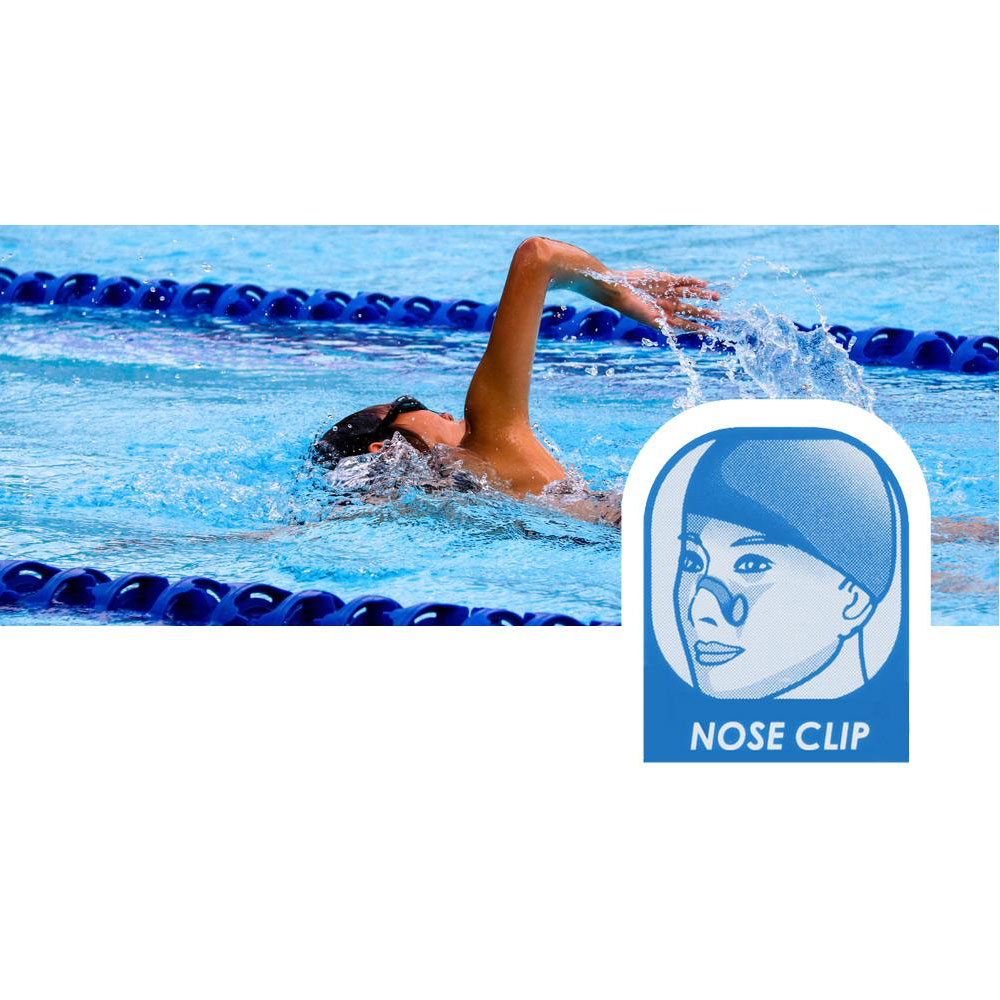 Schwimmnasenclip Wasserdichter Nasenschutz - Pink