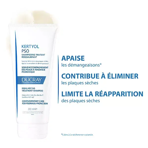 Ducray Kertyol PSO Tratamento Shampoo 200ml