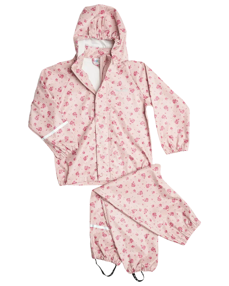 Regntøj til børn - rosa