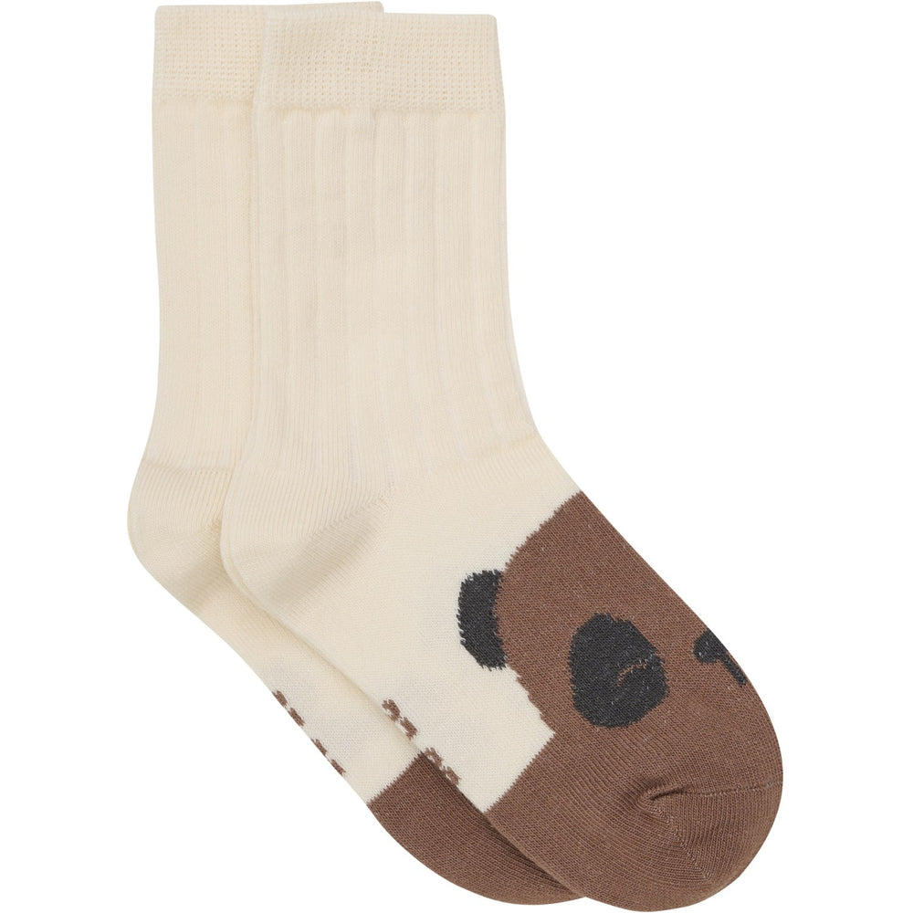 Køb Minymo Offwhite Strømper 2-Pak