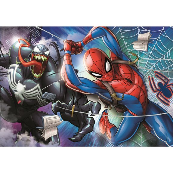 Puzzle SuperColor 104 pièces - Spider-Man