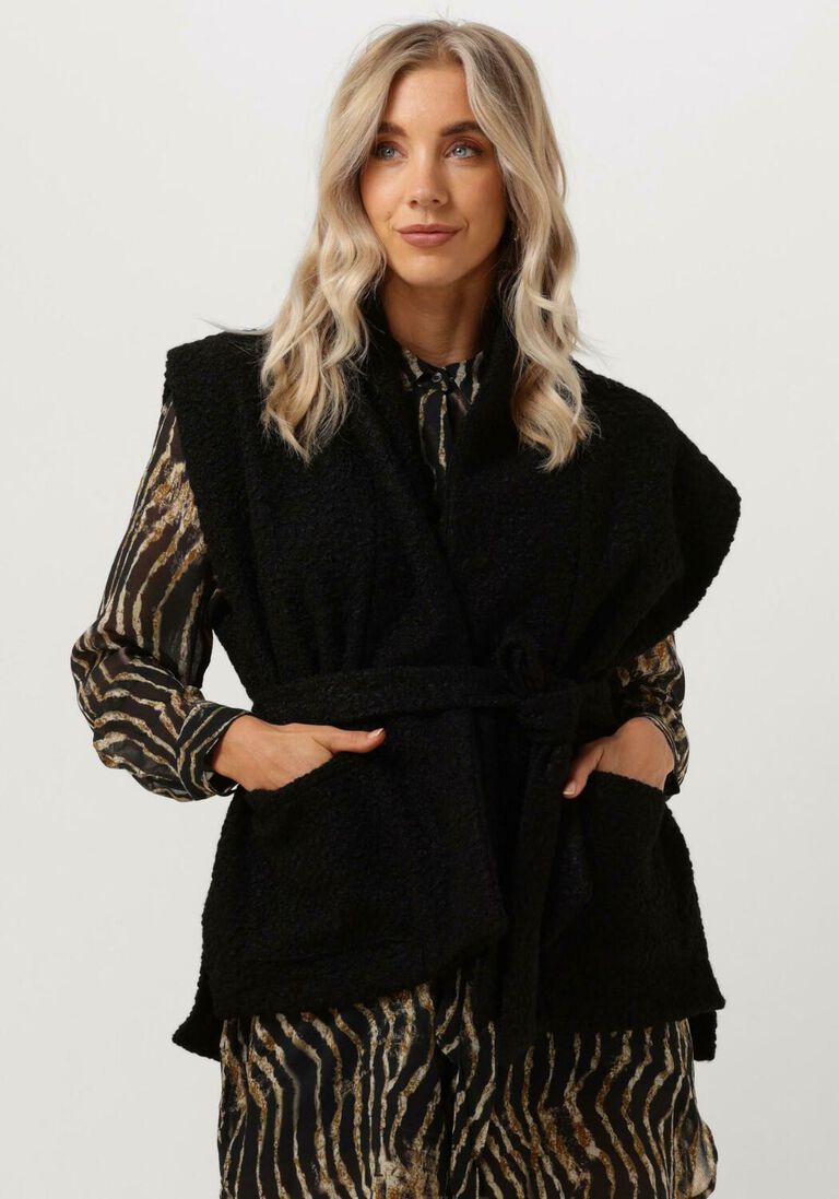 CIRCLE OF TRUST zwarte circle of trust gilet dolly gilet