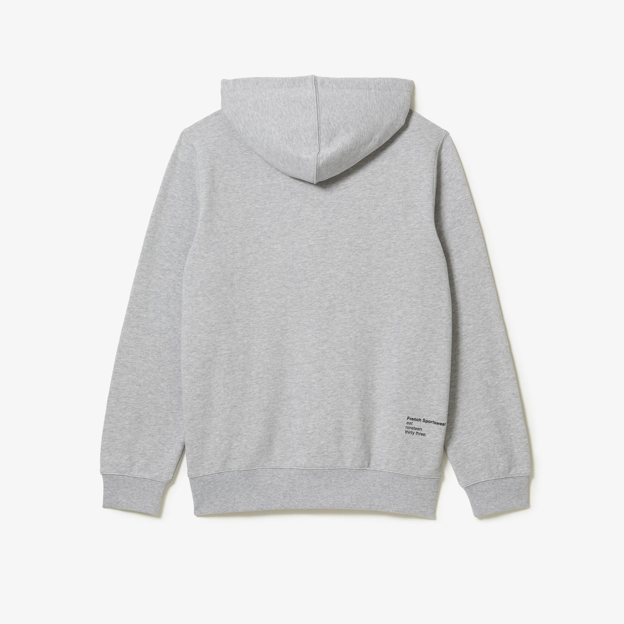 Sweatshirt unicolore à capuche homme classic fit Lacoste Sweatshirts - Gris - Lacoste - Homme