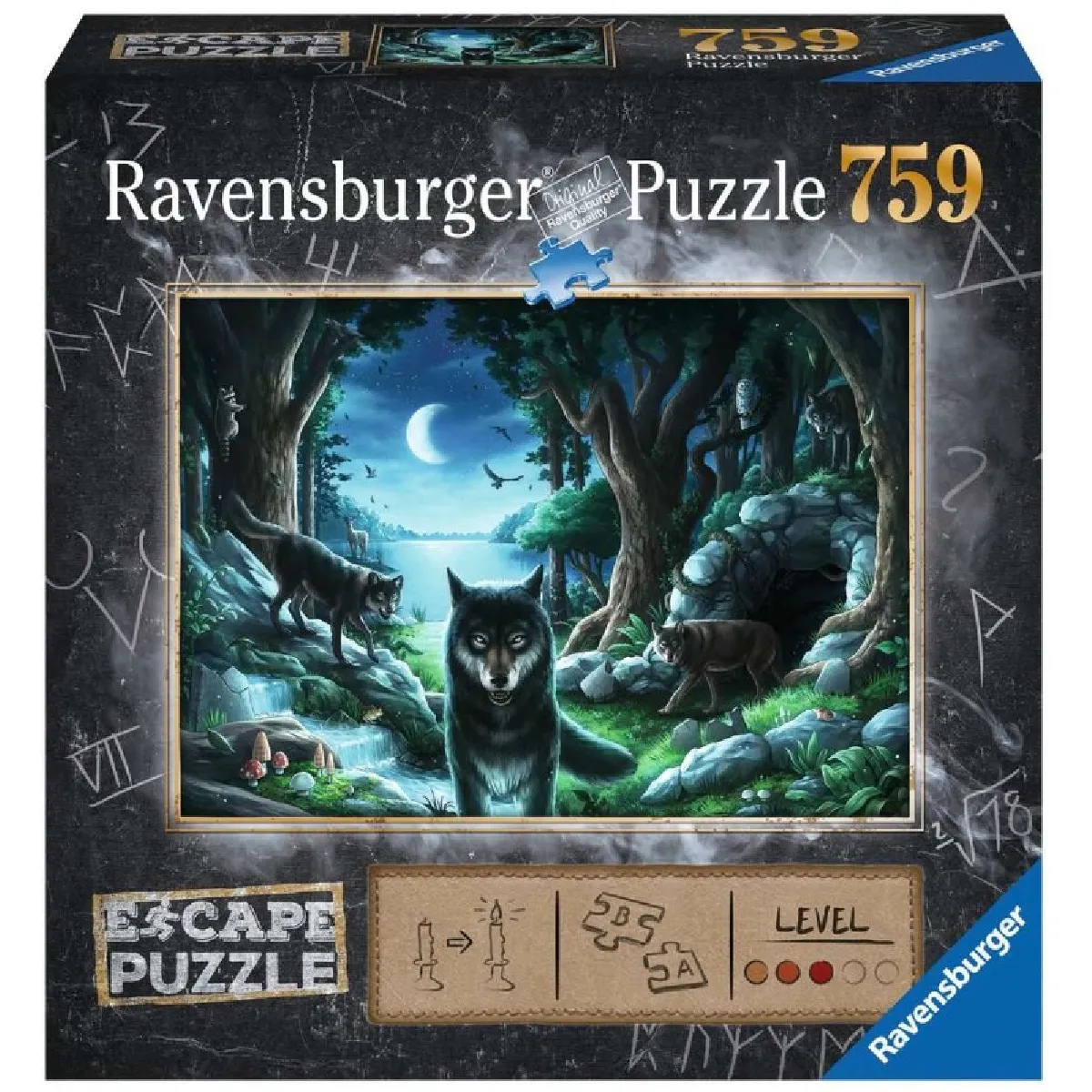 Ravensburger Escape Puzzle Histoires de Loups
