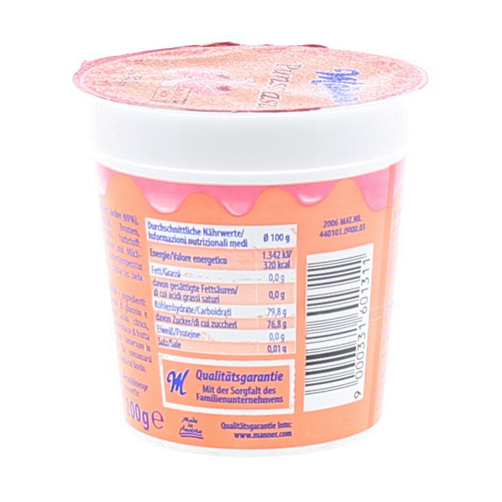 Manner Punschglasur