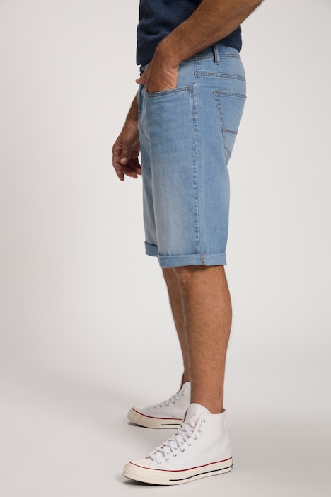 Bermuda, Denim, 5-Pocket, Stretch, Regular Fit