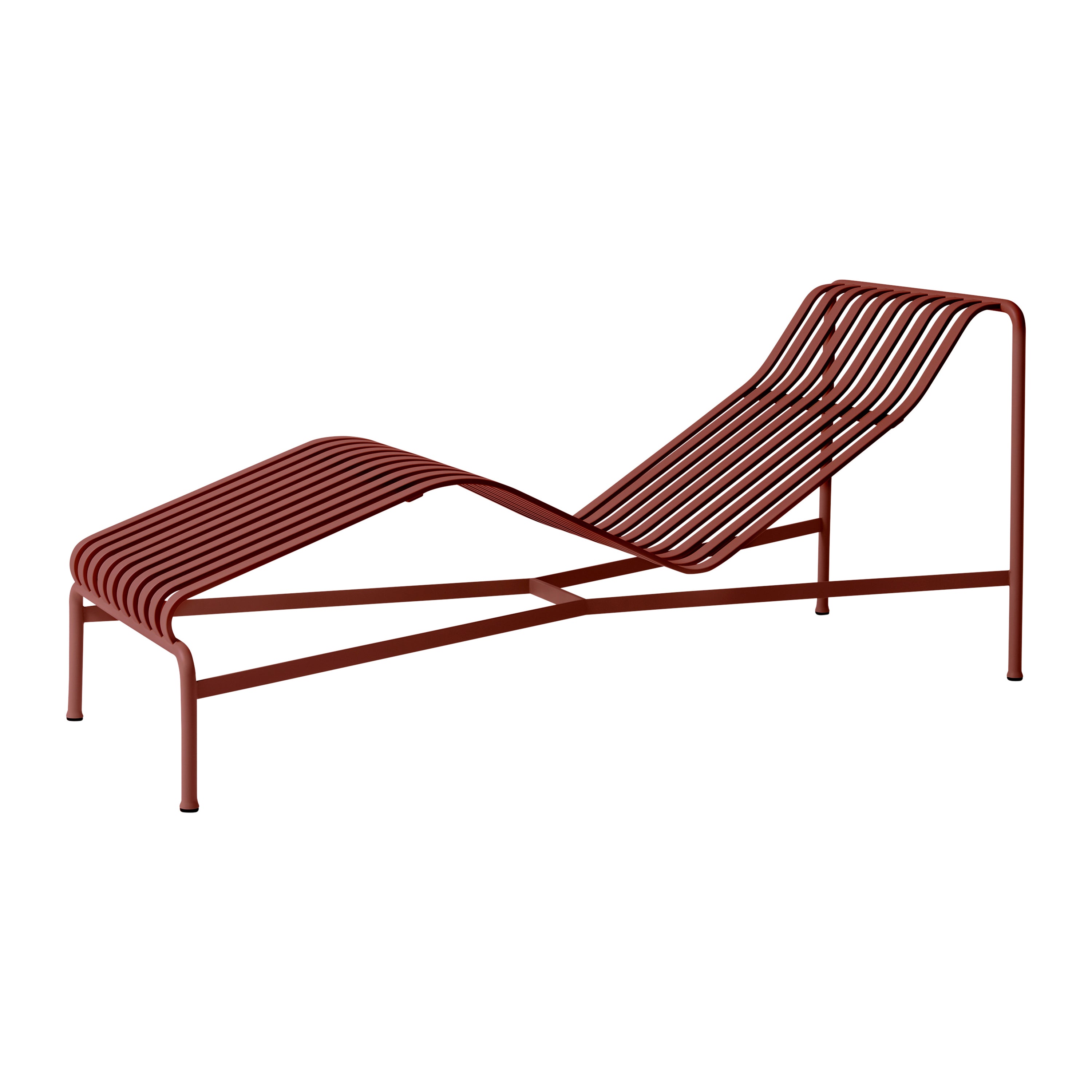 HAY Palissade Ligbed - Iron Red