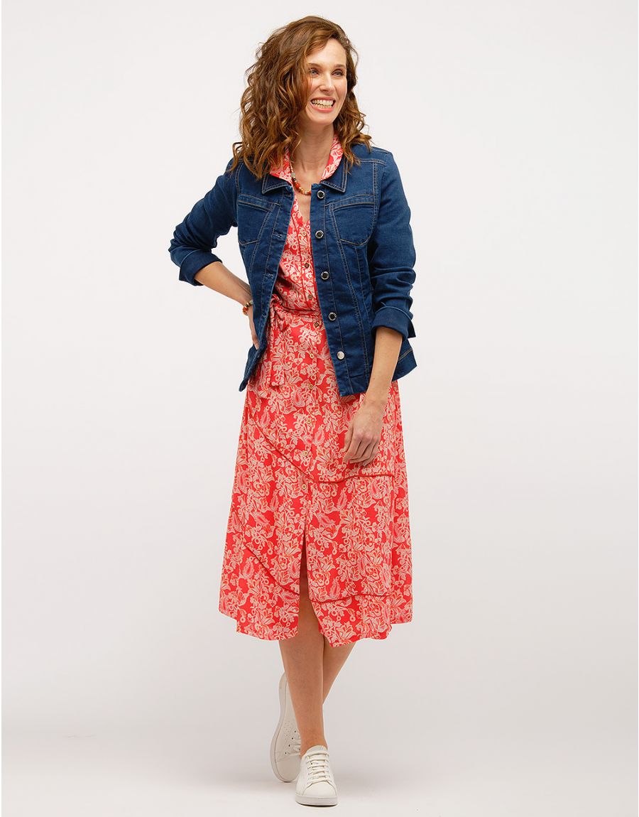 Robe longues à volants
