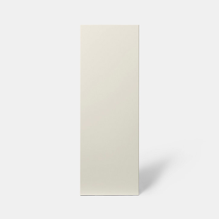 Porte de meuble de cuisine Stevia crème brillant l. 25 cm x H. 72 cm GoodHome
