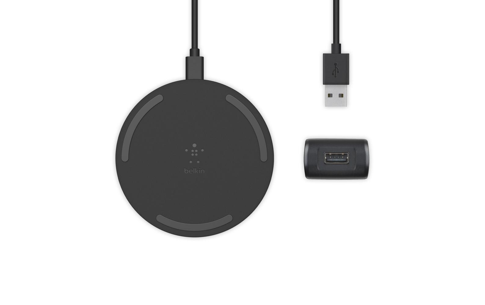 Wireless Charger Boost Charge 10W SchwarzLadepad für schnelles kabelloses Laden