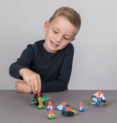 Plus-Plus Spinning Top Challenge