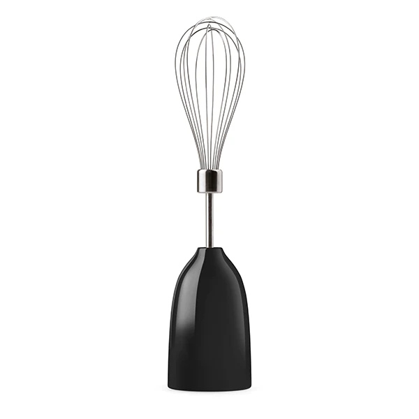 Mixeur plongeant avec accessoires 700 W HBF22RDEU noir Smeg