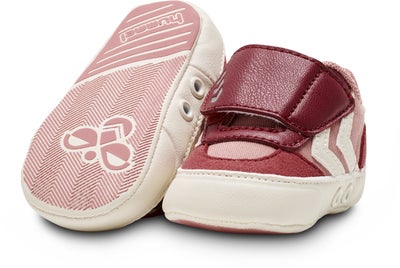Hummel Stadil Low Crib Infant Sneakers, Dusty Rose