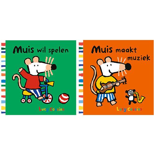 Uitgeverij leopold muis uitdeelboekjes - 10st